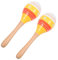 CIMAXIC 2pcs Boys and Girls Creative Educational Toys for Hand Eye Coordination Colorful Striped Children Instrument Hammer Toy