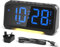 ROCAM Alarm Clocks Bedside with Night Light, Bold Digits & Week Date Display, Brightness Dimmer 0%-100%, Dual Alarms, Power-Off Memory, Great for Nightstands, Desk