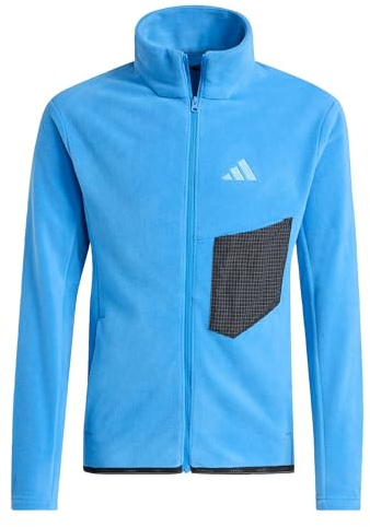 adidas Unisex Kids Terrex Kids Multi Full-Zip Fleece, ray Blue, 14-15 Years