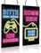 Putuo Decor PVC Gamer Türschild Ich zocke/Komm rein – Beidseitiges Schild im Neon-Design für Zockerzimmer oder Streaming-Raum