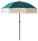GUOGLZ Parasol De Plage Boho Avec Franges UPF 50+ Parasol Frange Parapluie De Patio Ombrelle De Jardin Exterieur Pour Extérieur Vacances Pelouse Table