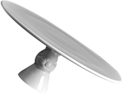 Cabilock Piatto da Dessert per Torte e Cupcake Alzatina con Base Stabile per Feste e Matrimoni Design e Facile da