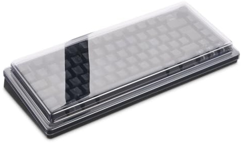 Decksaver Cover for Glorious GMMK3 Series 75% Keyboard - Super-Durable Polycarbonate Protective lid in Patented Smoked Clear Colour, Made in the UK