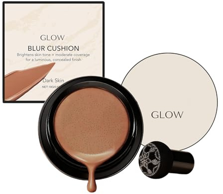 Koreanische Cushion Foundation CC Creme Luvie Glow - Voll Abdeckung Leicht Aufhellend (#2, 60g)