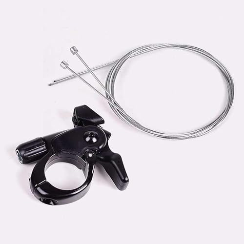 ReachMall Leva di blocco remoto per forcella della bici per Rockshox per suntour per manitou Uding, interruttore regolabile in lega di alluminio manubrio da 22,2 mm, parti di ciclismo MTB