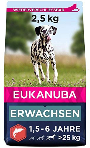 Eukanuba Complete Dry Dog Food for Adult Large and Giant Breeds with Salmon and Barley 2.5 kg