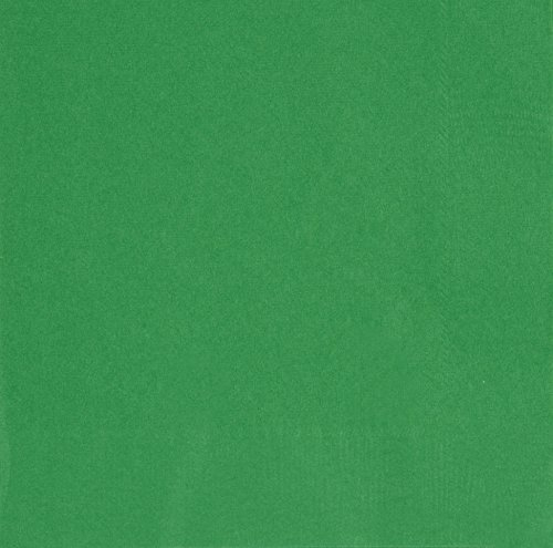 Unique 31862 Solid Luncheon Napkins | Emerald Green Color Theme | 50ct, Pack of 50