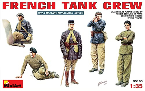 MiniArt 35105 - Französische Panzer-Crew