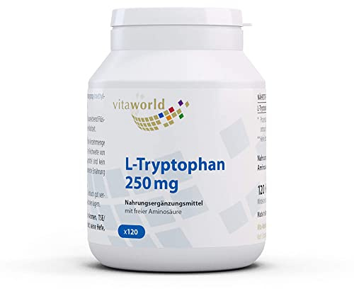 vitaworld L-Tryptophan 250 mg Kapseln, 120 St. Kapseln