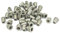 sourcingmap Écrous Fileté Insert pour meuble bois M5 x 10 mm 50pcs