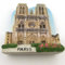 Europe Fridge Magnet Souvenir Notre-Dame Kathedrale de Paris Frankreich Harz Kühlschrankmagnet 3D Magnet