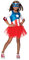 Rubie's Kostüm Captain America, inklusive Maske, Mädchen, Kinder, Marvel Superheld Halloween