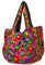 Tribe Azure Fair Trade Damen-Umhängetaschen aus Baumwolle Mittel Tan braun