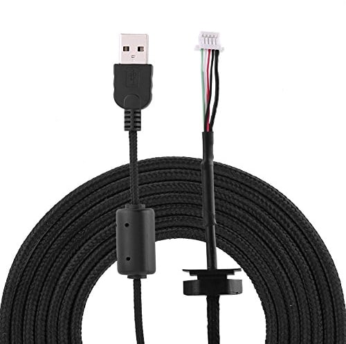 VBESTLIFE USB Mouse Line Wire Cable Replacement Repair Accessory for Logitech G9/G9X Game Mouse(2m)