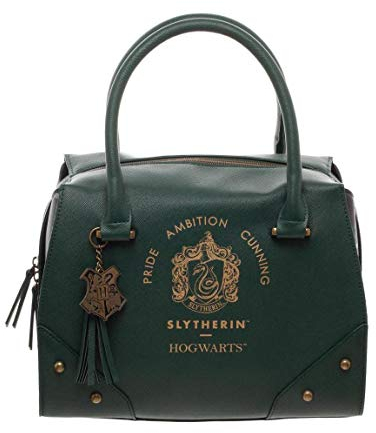 Bioworld Merchandising Sac à main Slytherin Plaid Top Harry Potter
