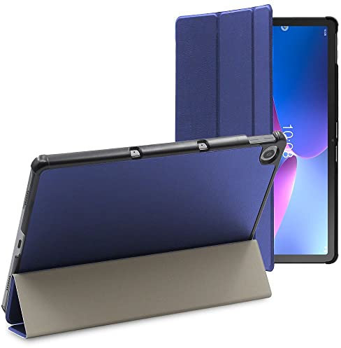 ebestStar - Funda para Lenovo Tab M10 Plus 10.6 (Gen 3), Carcasa Capa, Slim Case Protectora, Tapa Magnetica Cuero PU, Azul Oscuro