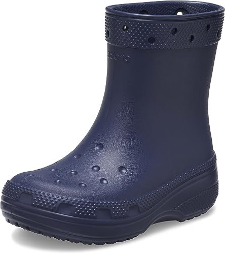 Crocs Stivaletti unisex per bambini Classic Boot K, blu navy, 28/29 EU