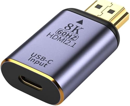 esbeecables Adaptateur USB vers HDMI 4K, USB 3.0/2.0 mâle vers HDMI femelle, câble convertisseur multi-affichage adapté pour Windows XP/7/8/10/11 - Pas d'installation de pilote nécessaire