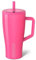 BrüMate Era 30 oz Tumbler with Handle and Straw | 100% Leakproof Insulated Tumbler with Lid and Straw | Made of Stainless Steel | Cup Holder Friendly Base | 30oz (Neon Pink)