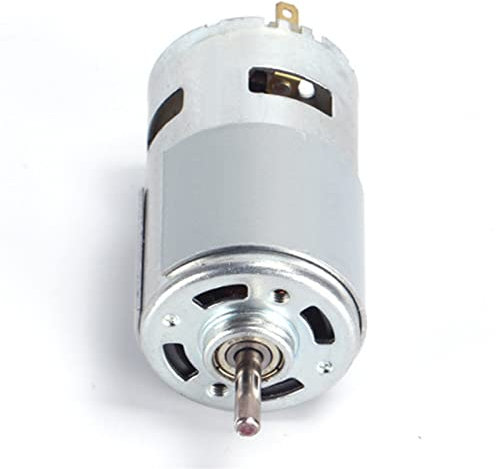 XTVVTODJXT 795 DC démarreur électronique 12V 24V 12000RPM Micro Moteurs à Grand Couple avec Double Roulement à Billes for Outils Électriques Aspirateurs Ventilateurs DIY