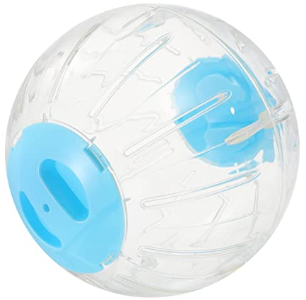 BESPORTBLE Hamster Run-about Exercise Ball 18.5cm Hamster Toy for Active Play Blue Color Fun Exercise Ball and Small Pets