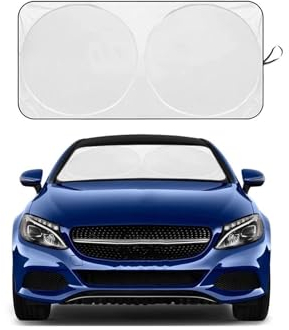 Faltbar Auto Sonnenschirm 150 X 70 cm Sonnenschirm Auto Windschutzscheibe Fahren Sonnenschutz Sonnenschutzabdeckung Sonnenschutz Sonnenschutz Frontscheibe