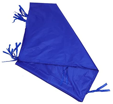 Milisten 1pc Awning Cloth Sunshade Canopy Outdoor Shade Tarp Outdoor Pergola Beaded Hoops Rain Guard Balcony Shading Cover Sunscreen Spf 30 Camping Shade Canopy Oxford Cloth