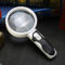 Werkzeuge 20-fache optische Lupe mit LED-Leuchten Durchmesser 80 mm Handlupe mit Hintergrundbeleuchtung zum Lesen Lupa con luz led Vergrößerung (Vergrößerung: 20-fach, Größe: 80 mm) Dignified