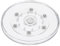 PATIKIL 5 Pulgadas Pesado Giratorio Soporte con Acero Bolas Rodamientos, 1uds 360° Rotación Tocadiscos Giratoria Tabla Base para Grande Pantalla TV Computadoras Monitores, Claro
