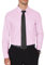 J.VER Chemise à manches longues infroissable pour homme - Coupe droite - Couleur unie - Pour affaires, loisirs - Classique - Mariage - Avec poche, rose clair, XL