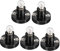 JOINPAYA Lot De 5 Mini Douilles À Vis E10 pour Ampoules Kit De Circuits Éducatifs pour Laboratoire De Physique