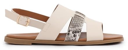 Women Flatform Slingback Sandals Strappy Formal Office Travel Summer Holiday Peep Toe Sandal Wide Fit Ladies Casual Buckle Fashion Shoes