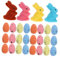 POPETPOP 1 Set Easter Egg Bunny Set Spiral Small Ice Drip Tube Drip Arrows Electric Kettle Thermostats Spray Drip Arrows Induction Cooker Mini Eggs Electric Teapot Thermostats Foam