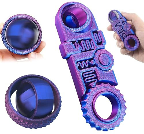 Fidget Toys adhs Spielzeug,3D Printed Fidget Spinners Toy Antistress für Kinder Erwachsene Fidget Spinners for ADHS,Anti Angst Geschenke