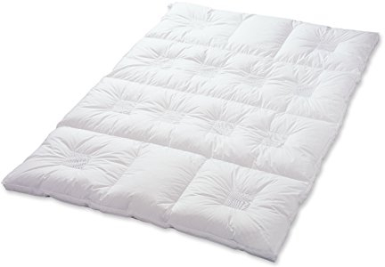 Künsemüller Premium warm Zudecke, Baumwolle, Weiß, 155 x 220 cm