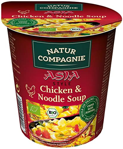 Natur Compagnie Bechergericht Asia Chicken & Noodle Soup (255 ml) - Bio