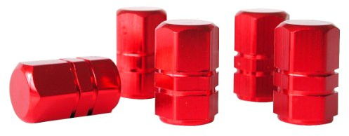 EUFAB 17270 Aluminium-Ventilkappe, Rot