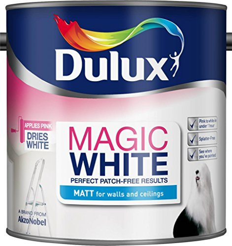 Dulux Magic Matt Paint, 2.5 L - White