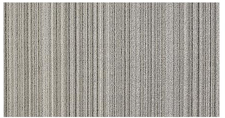 Chilewich Skinny Stripe Doormat, 18 by 28-Inch, Birch