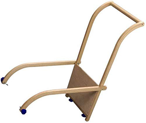 Schlittenlehne Kunststoff für Hörnerrodel, Davos Holzschlitten