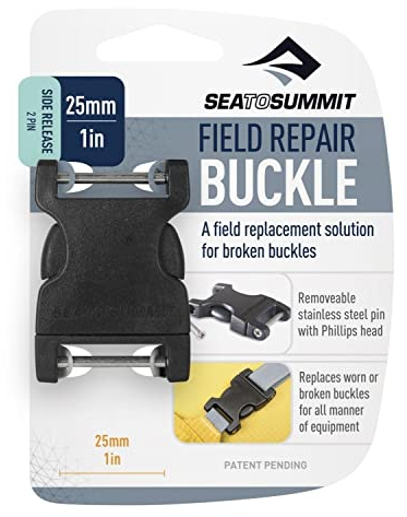 Sea to Summit Unisex Reparaturschnalle Side Release 2 Pin Sporting Goods, grau, M EU