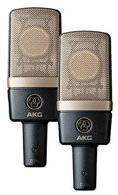 AKG C314 Matched Pair Stereo Set microfoni multipattern