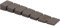 WAGNER Türkeil CUTSTICK 9tlg. Set - 75 x 15 x 7 mm, aus hochwertigem Kunststoff, schoko-braun, zum Unterschieben, fixiert die Tür, schützt Tür und Wand - 15693009