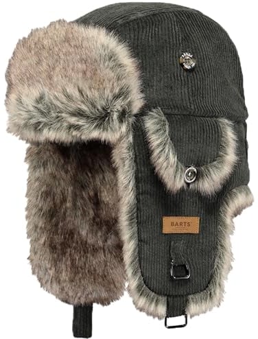 Barts Unisex Rib Bomber Fliegermütze, Grün (Army 0013), One Size (Herstellergröße: Uni)