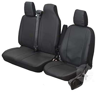 Passgenaue Kunstleder Sitzbezüge VIP ideal angepasst 1+2 (3-Sitzer) Fahrzeugspezifisch Kunstleder | 4D-Z4L-DV-VIP-OR3M-SC-102