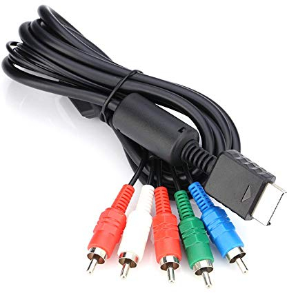 JULYKAI Videokabel Für PS3, AV-Multi-Out für Component-Video- / Audiokabel Kabel Für Sony Playstation PS2 PS3-Gamepad-Kabel Audio-Kabel