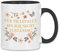 wowshirt Tasse Für Pillepalle bin ich nicht zuständig Mitarbeiter Bürohumor Arbeitskollege, Farbe:White - Black