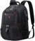 star cloud Schulrucksack Teenager 15,6 Zoll Laptop Rucksack Herren Reiserucksack Arbeitsrucksack, Wasserdicht Schultasche Business Travel Backpack Men Groß für Arbeit Uni Reise Schul, Schwarz