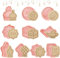 Shinybox Molde para Galletas Ramadán, 10 Piezas Musulmanas Galletas Moldes, Eid Mubarak Galleta Molde, Cortador de Pastel de Galletas 3D para Cookie, Pasteles, Fondant Decoración de Pasteles(C)