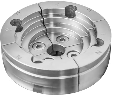 NCK-3.75Z-JS75DT Stufenbacken für BMWOOD NCK Serie Holzbearbeitung Drechselmaschine, kompatibel mit den Spannfuttern: SuperNOVA2, G3 Nova, Robert-Sorby Patriot, Record Power, SC3, SC4.